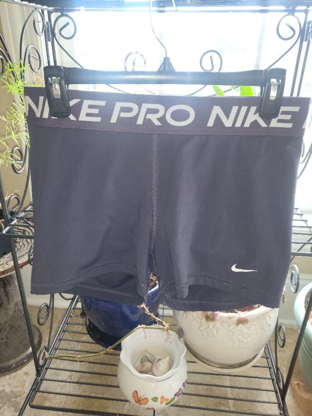 Nike Pro Dri-FIT Women's 3" Compression Shorts Grey L